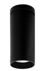 WestGate 4 LED Cylinder Light w/ Black Finish, Multi-Watt (9W,12W