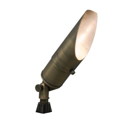 MR16 LAMP BASED BRASS SPIKE LIGHT