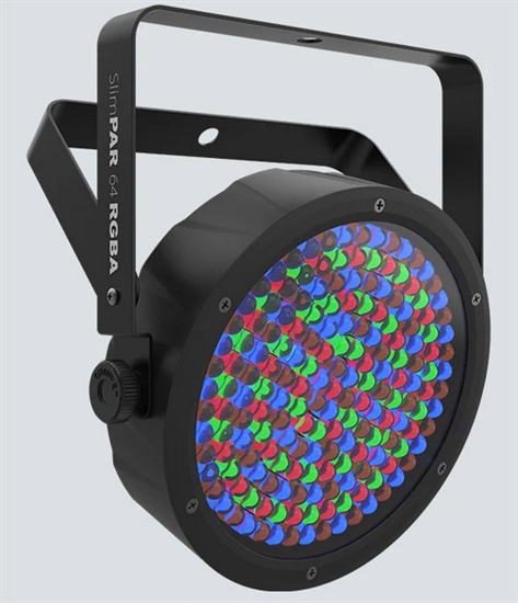 Chauvet PAR 64 RGBA LED Wash Light, SLIMPAR64RGBA | LED Lighting ...